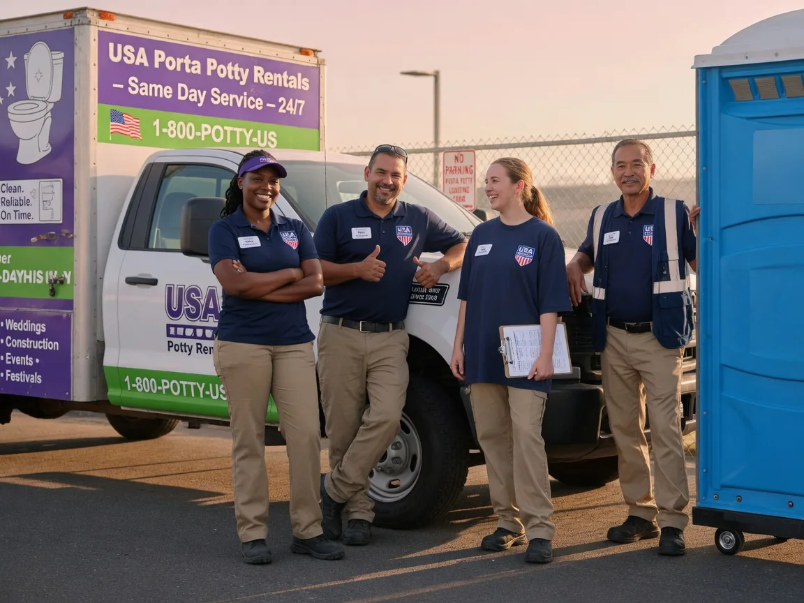 Porta Potty Rental company in Doyle, CA